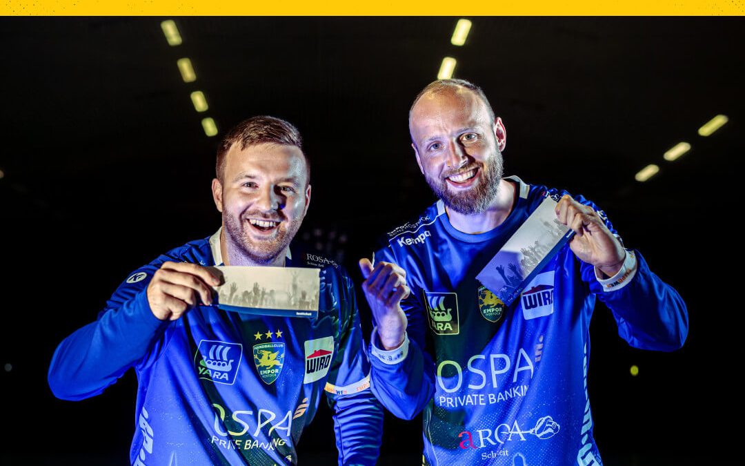 Leomedia und HC Empor Rostock verlängern Partnerschaft